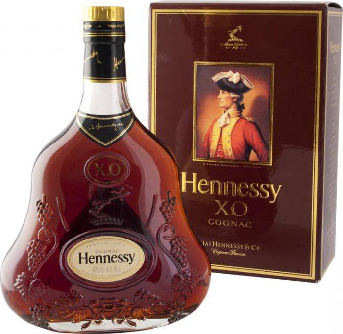 Original Hennessy and packaging