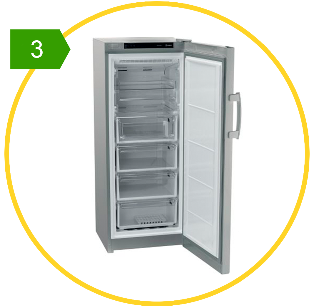 冷冻柜 Indesit DFZ 4150.1